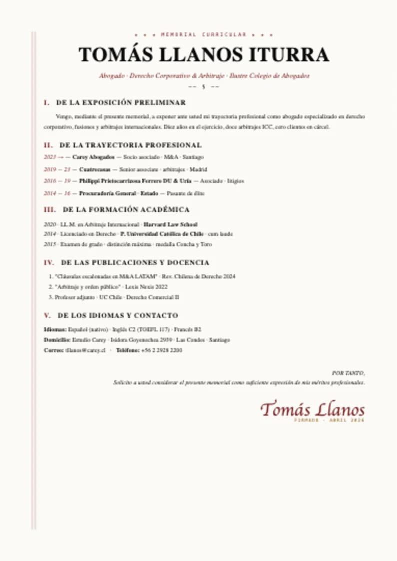 Legal - Consul